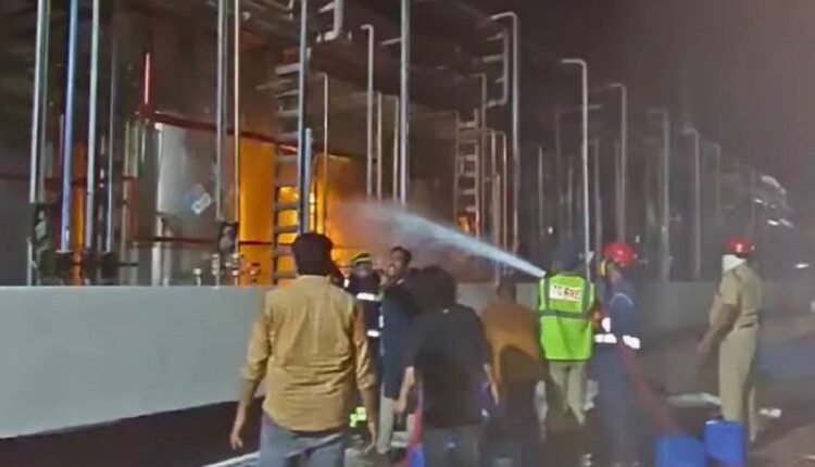 Bhoodan Pochampally reactor explosion injures 10