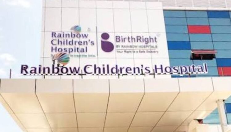 Factor V deficiency case handled by Rainbow doctors