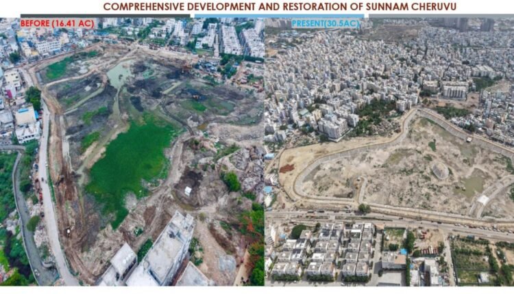 Sunnam Cheruvu development gets major HYDRAA push