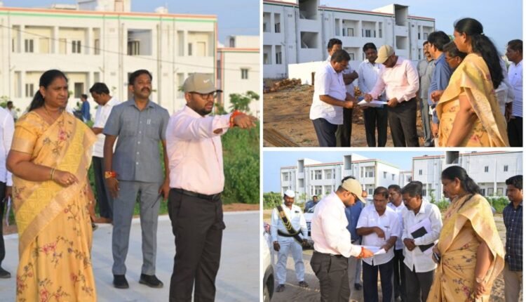 Suryapet Collector reviews housing works in Huzurnagar