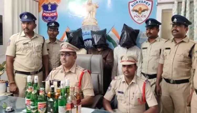 Wine shop theft solved, three arrested in Arvapally