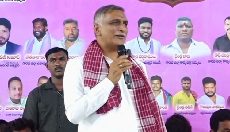 Harish Rao assets disclosed in affidavits, ex-minister says