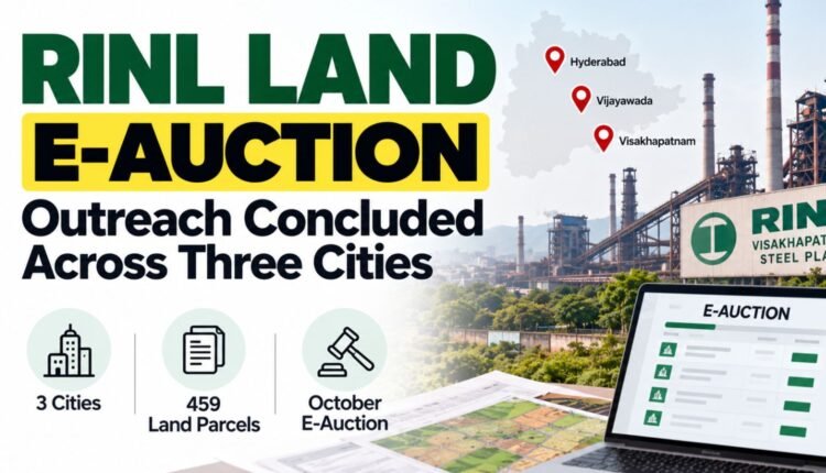RINL land e-auction outreach concludes