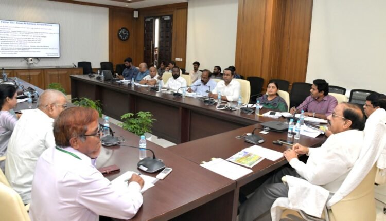 Tummala reviews Agriculture Department performance