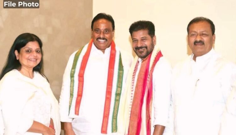 Danam Nagender prepares for Khairatabad bypoll