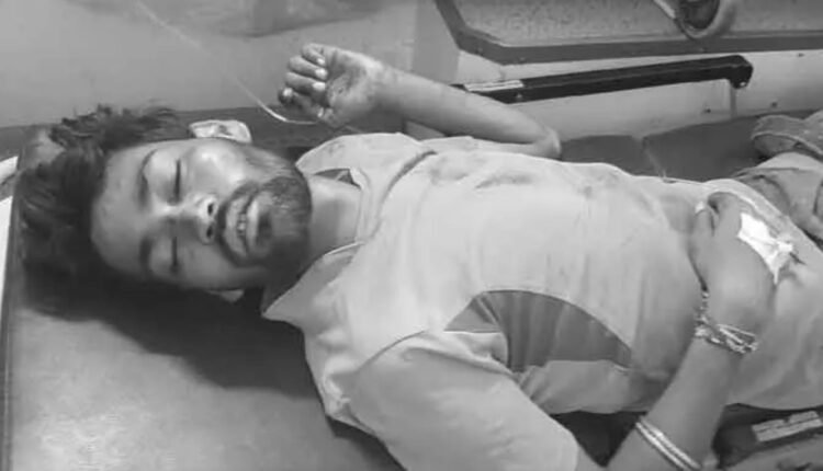 Dornakal train accident leaves youth badly injured