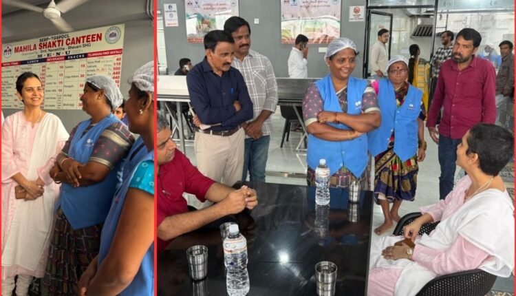 Indira Mahila Shakti canteen