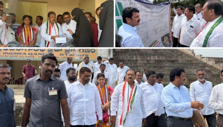 Shabbir Ali reviews Kamareddy infrastructure works
