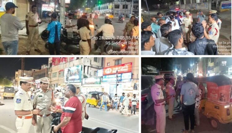 Malkajgiri police checks target community safety
