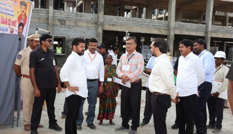 Revanth Reddy inspections of key education projects