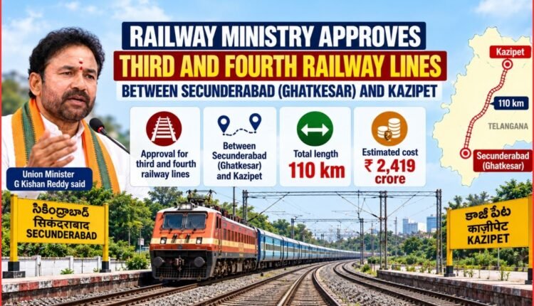 Secunderabad-Kazipet railway lines