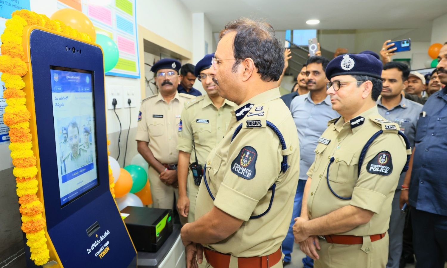 Hyderabad Police launch AI kiosk SETU at Mehdipatnam