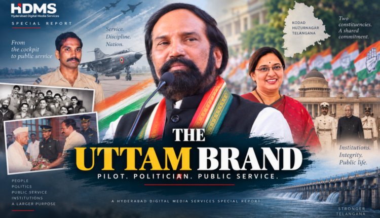 Uttam Kumar Reddy political brand