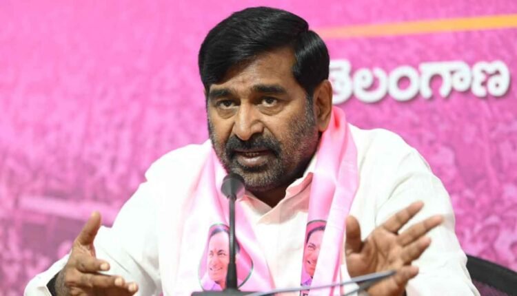Jagadish Reddy questions government over crop losses