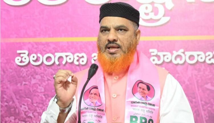 Sohail targets Congress, AIMIM over minority welfare funds