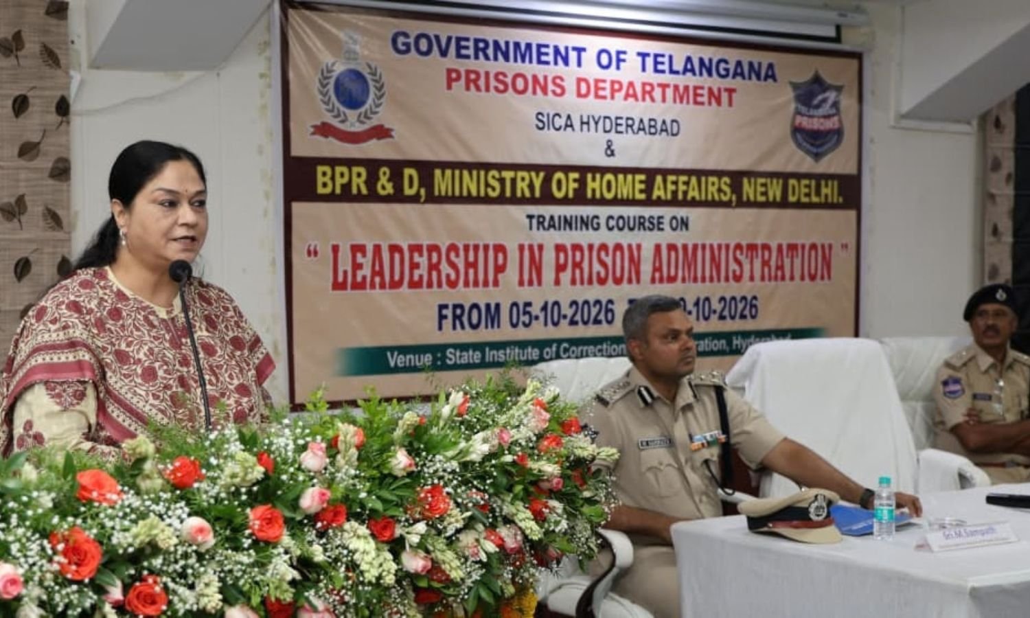 Prison leadership training begins at SICA