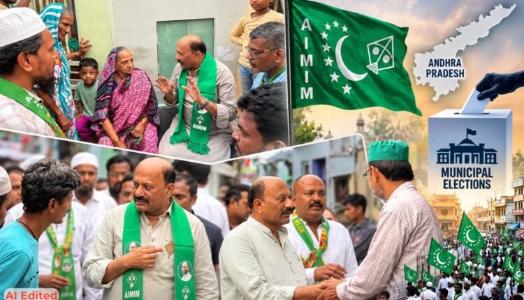 AIMIM fields 21 candidates in AP municipal elections