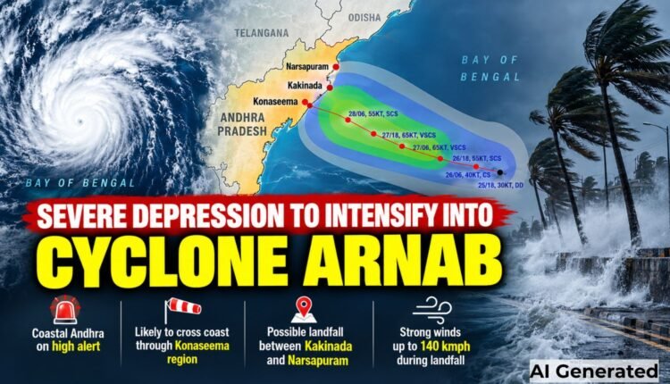Cyclone Arnab puts coastal Andhra on high alert