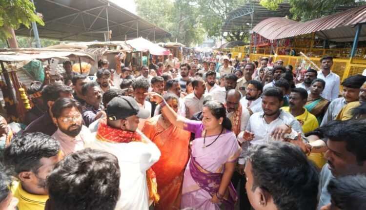 Falaknuma temple amenities: Kavitha seeks better facilities