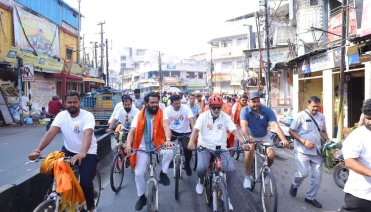 Nasha Mukt Bharat cycling ride promotes drug-free India