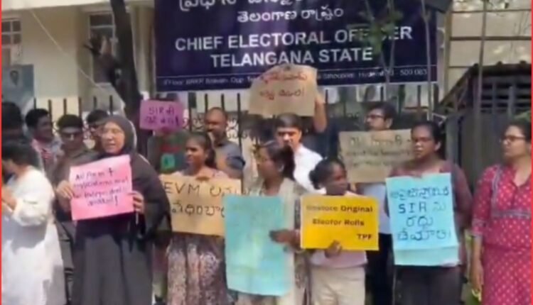 SIR protest