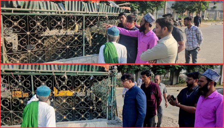 damage to Shamshabad dargah
