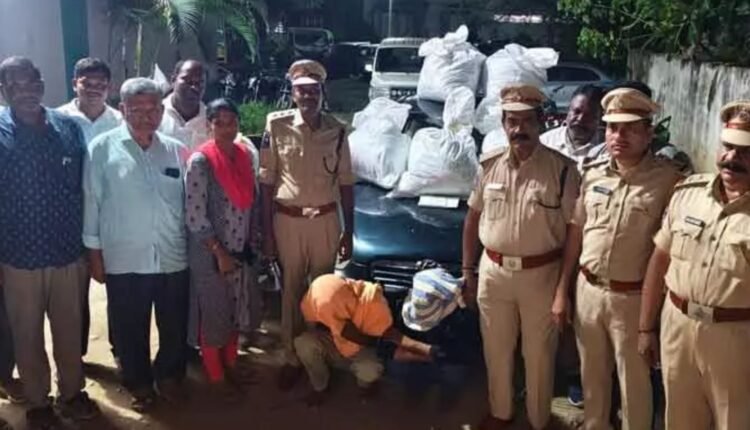 365 kg ganja seizure: Four arrested in Khammam