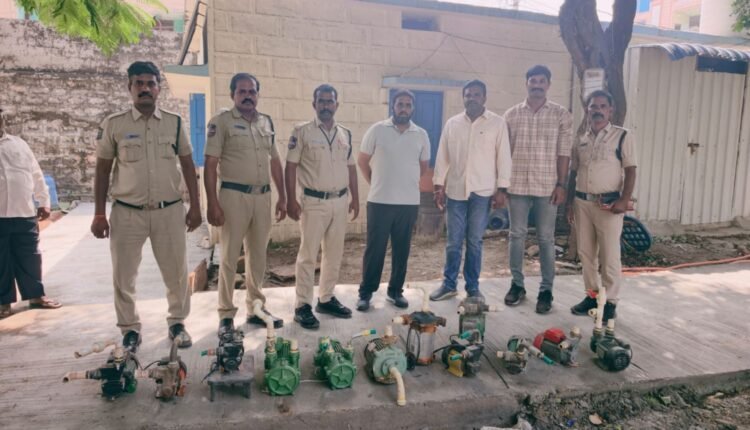 Water board seizes 12 illegal motors in Kukatpally